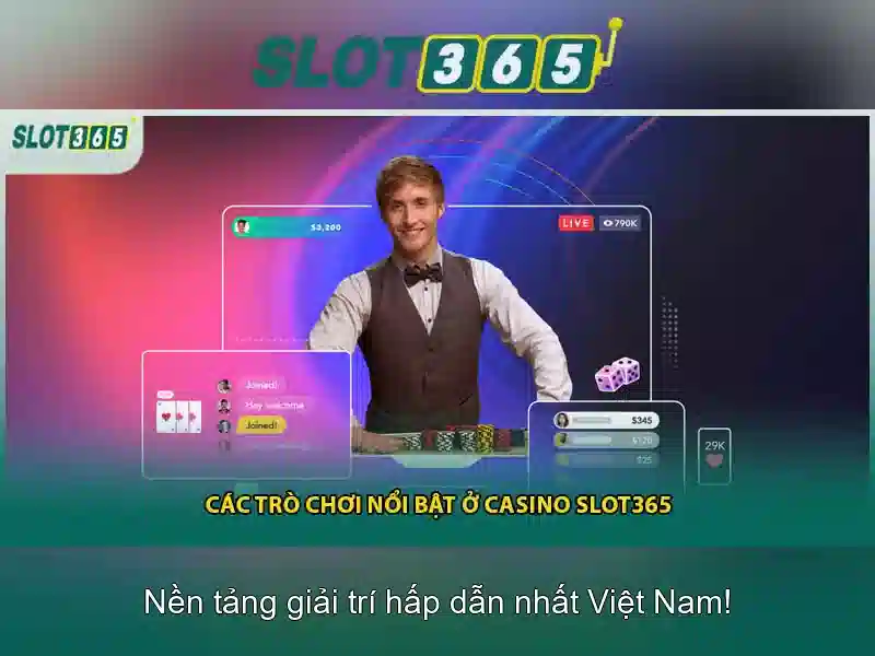 Slot365: Nền tảng slot trực tuyến an toàn và hấp dẫn